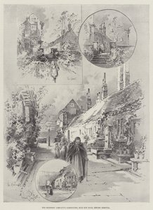 去除之前，Skinners&39;公司的Almshouses，Mile End Road 作者 赫伯特·雷顿